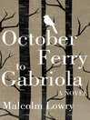 October Ferry to Gabriola (eBook): A Novel
